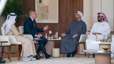 Hakan Fidan, BAE Devlet Başkanı ile görüştü