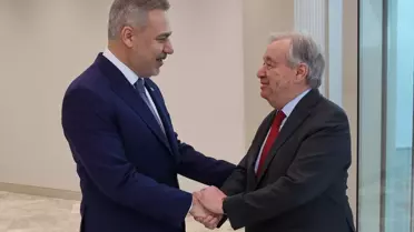 Fidan ve Guterres Ankara'da Bir Araya Geldi