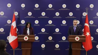 Dışişleri Bakanı Fidan, Kanadalı mevkidaşı Anand ile ortak basın toplantısında konuştu Açıklaması
