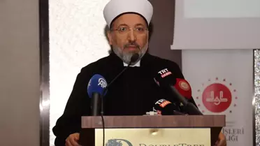 Diyanet İşleri Başkanı Arpaguş, Kuzey Makedonya'da iftar programında konuştu Açıklaması