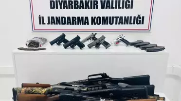 Diyarbakır'da Silah Operasyonu