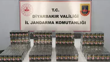 Diyarbakır'da Kaçakçılık Operasyonu