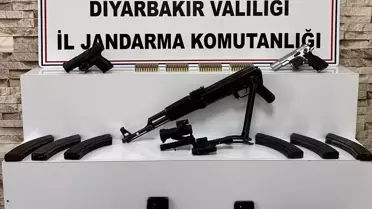 Diyarbakır'da Silah ve Mühimmat Operasyonu