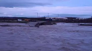 Bismil'de Köprü Yıkıldı