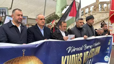 Gazze'ye Destek İçin Diyarbakır ve Mardin'de Toplandılar