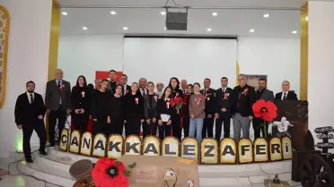 Dodurga'da 18 Mart Çanakkale Zaferi ve Şehitleri Anma programı düzenlendi