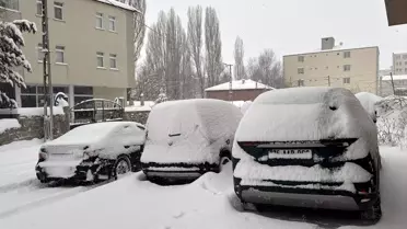 Doğu Anadolu'da Kar Yağışı Zirve Yaptı