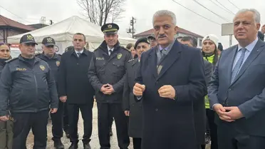 Vali Makas'tan Bayram Trafiği Denetimi