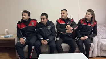 Zihinsel Engelli Eren'in Polis Olma Hayali Gerçekleşti