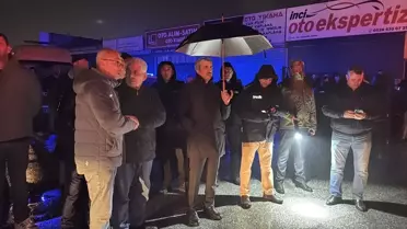 Edirne'de Sanayi Sitesinde Yangın