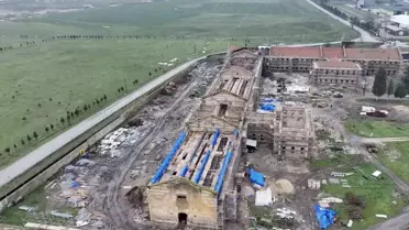 Mahmudiye Kışlası Restorasyonu Devam Ediyor