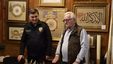 Edirne Emniyet Müdürü'nden Kültür Merkezi Ziyareti