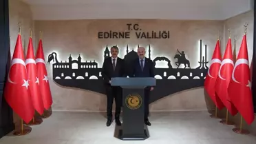 Vali Sezer, Bakan Yardımcısı Çalışkan'ı Kabul Etti