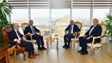 Edirne Valisinden Süleymanpaşa Kaymakamına Ziyaret