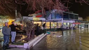 Edremit'te Lodos Hayatı Olumsuz Etkiledi