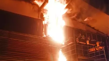 Elazığ'da Müstakil Evde Yangın