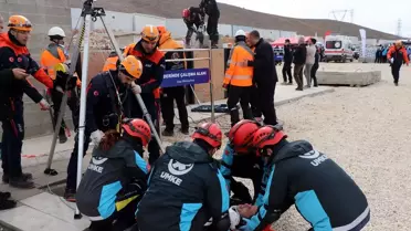 Elazığ'da deprem tatbikatı gerçekleştirildi