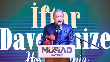 Elitaş ve Akar, Kayseri'de MÜSİAD'ın iftar programına katıldı