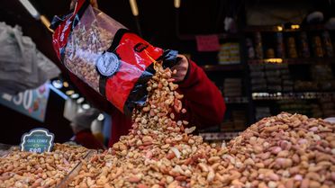 Eminönü ve Mısır Çarşısı'nda Bayram Yoğunluğu