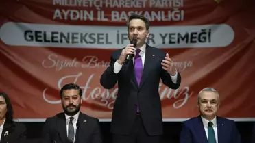 Enerji ve Tabii Kaynaklar Bakanı Bayraktar, Aydın'da MHP'nin iftarında konuştu Açıklaması