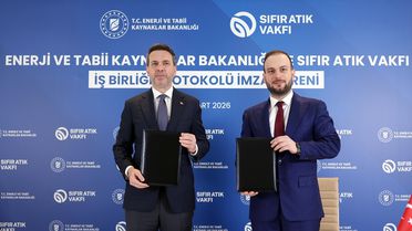 Enerji ve Tabii Kaynaklar Bakanlığı ile Sıfır Atık Vakfı arasında işbirliği protokolü imzalandı