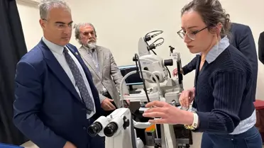 Ergani'de Göz Anjiyografi Cihazı Hizmete Girdi