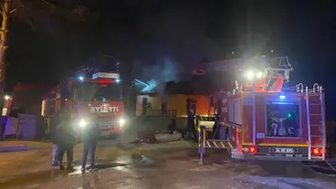 Erzincan'da Yangın: Müstakil Ev Kullanılamaz Hale Geldi