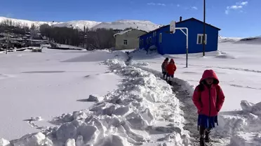 Doğu Anadolu'da Dondurucu Soğuk Etkili