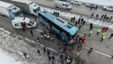 Aşkale'de Zincirleme Kaza: 1 Ölü, 4 Yaralı