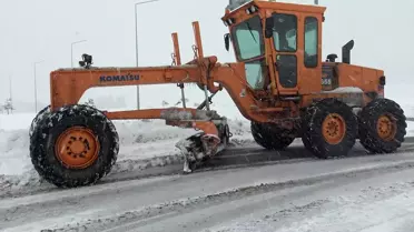 Erzurum ve Çevresinde Yoğun Kar Yağışı