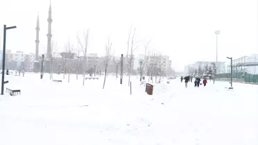 Doğu Anadolu'da Kar Yağışı Etkili