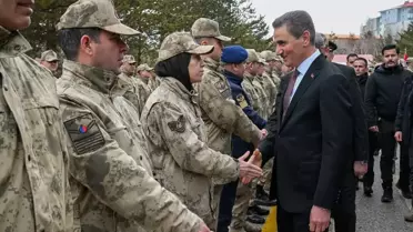 Vali Baruş, Bayramda Güvenlik Güçlerini Ziyaret Etti