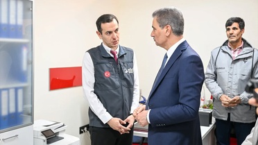 Vali Baruş Göç İdaresi'ni Ziyaret Etti