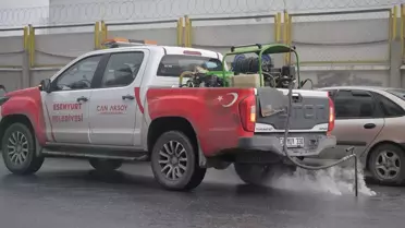 Esenyurt'ta Haşere İlaçlama Çalışmaları