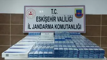 Eskişehir'de Kaçak Sigara Operasyonu