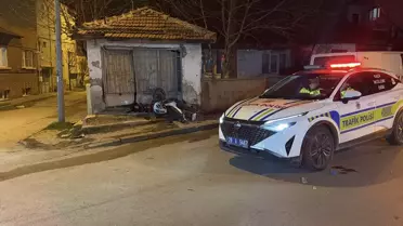Eskişehir'de Motosiklet Kazası
