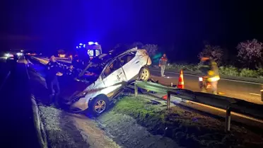 Sivrihisar'da kaza: 2 ölü, 4 yaralı