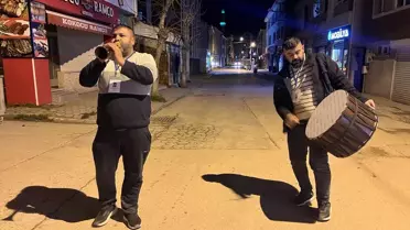 Tepebaşı'nda Eğlenceli Ramazan Davulculuğu