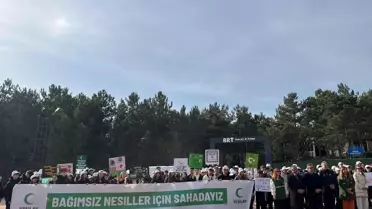Yeşilay Doğa Yürüyüşü Eskişehir'de Düzenlendi