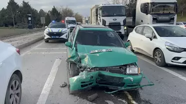 Eskişehir-Ankara yolunda zincirleme kaza!