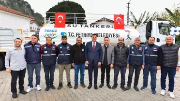 Fethiye Belediyesi 12 Yeni Araç Aldı