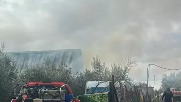 Fethiye'deki Bungalov Yangını Kontrol Altında