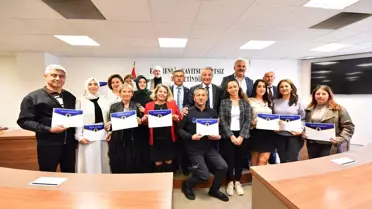 Fethiye'de İşaret Dili Kursu Sertifikaları Verildi