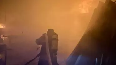 Fethiye'de Yangın, Marangoz Atölyesi Kullanılamaz Hale Geldi