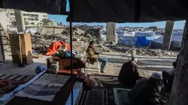 Gazze'de Çocuklar Kur'an Okuyor