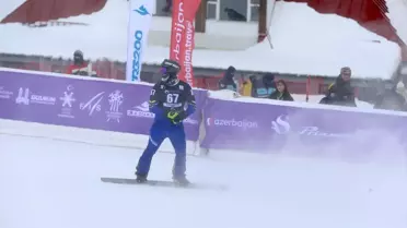 Erzurum'da Snowboard Dünya Kupası Başladı