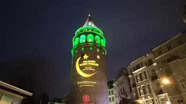 Galata Kulesi Ramazan İçin Yenilendi