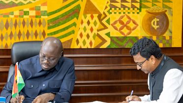 Gana, Hindistan ile Borç Anlaşması İmzaladı