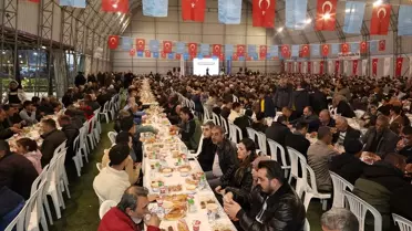 Başkan Şahin Araban'da İftarda Buluştu