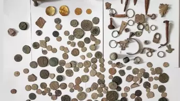 Gaziantep'te 179 Tarihi Sikke Ele Geçirildi